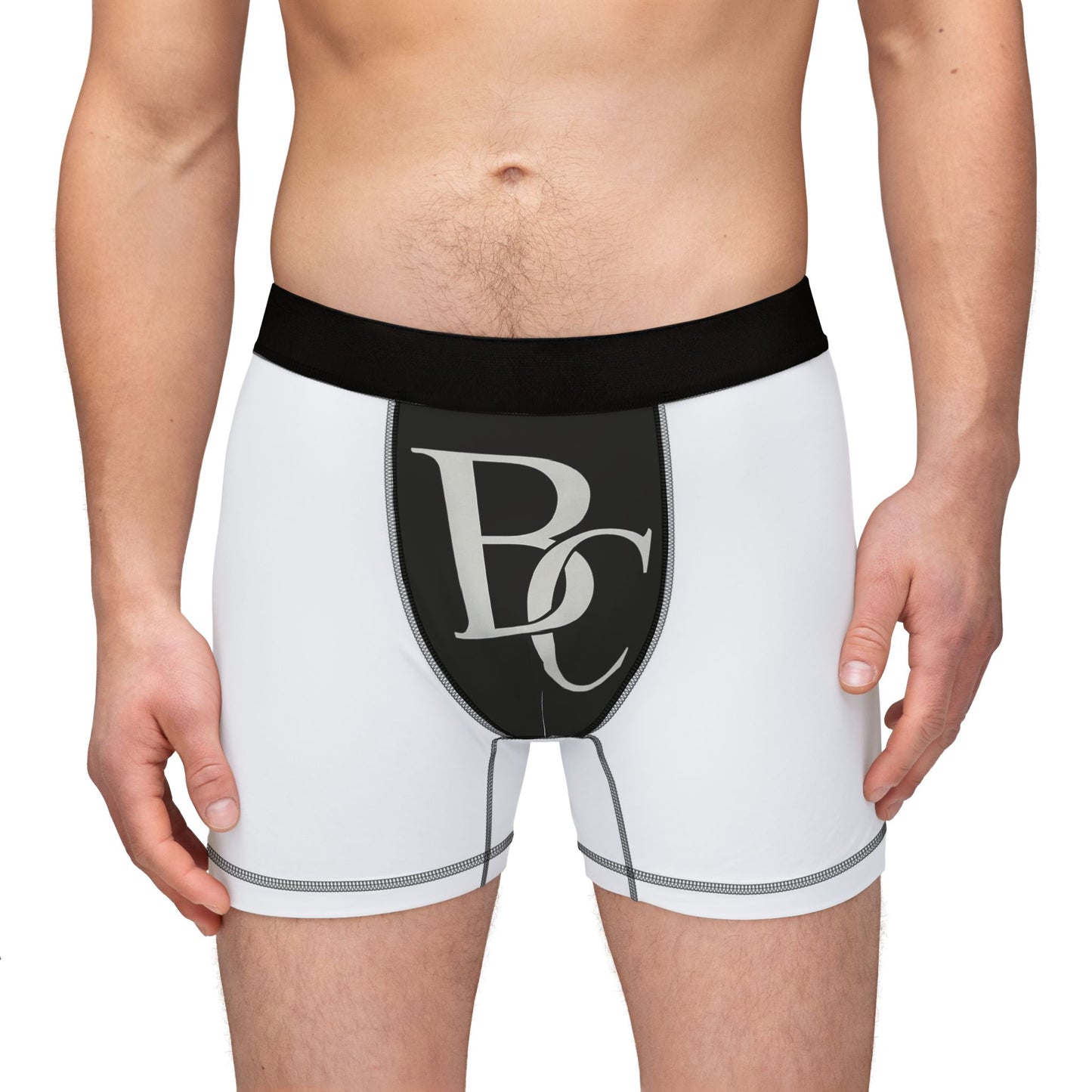 BC Men's Boxers - Stylish Comfort Underwear, AOP Boxers for Everyday Wear, Unique Gift for Him, Fun Sleepwear, Great for Birthdays