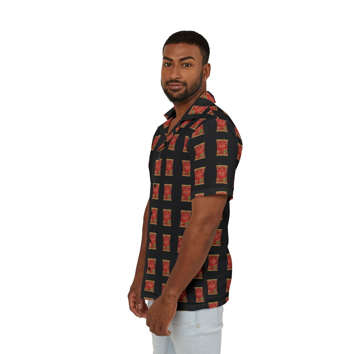 Men's Hawaiian Paan Masala Shirt