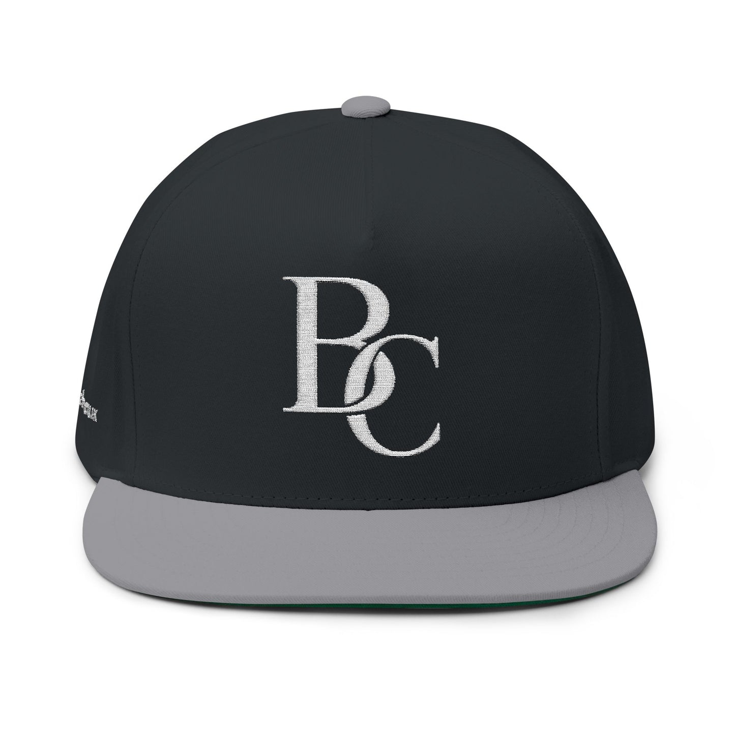 BC Stylish Embroidered Flat Bill Cap | Cool Headwear for Sports, Daily Wear, Gifts, Casual Style, Outdoor Activities
