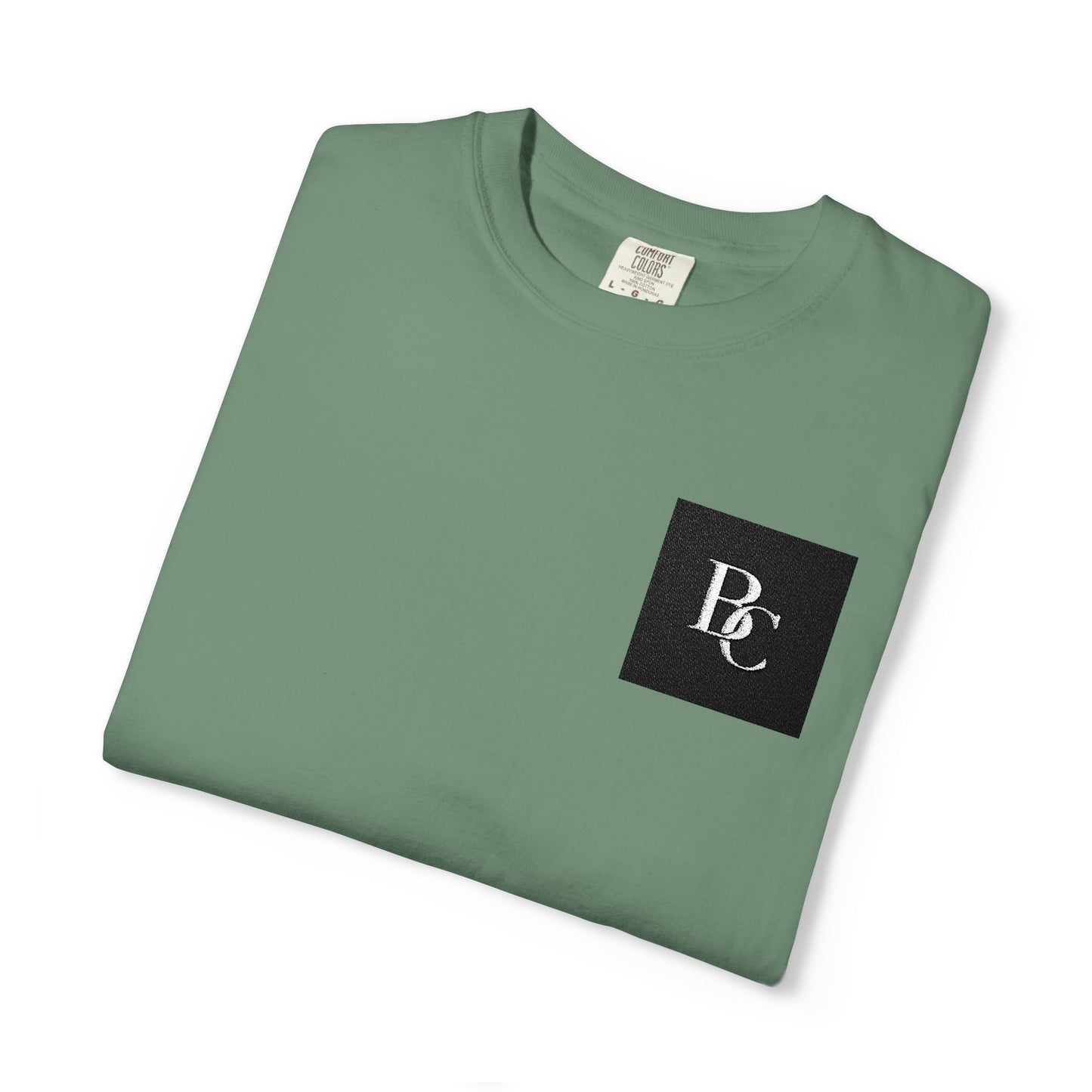 Monogram T-shirt - Simple and Classy Unisex Garment-Dyed Tee