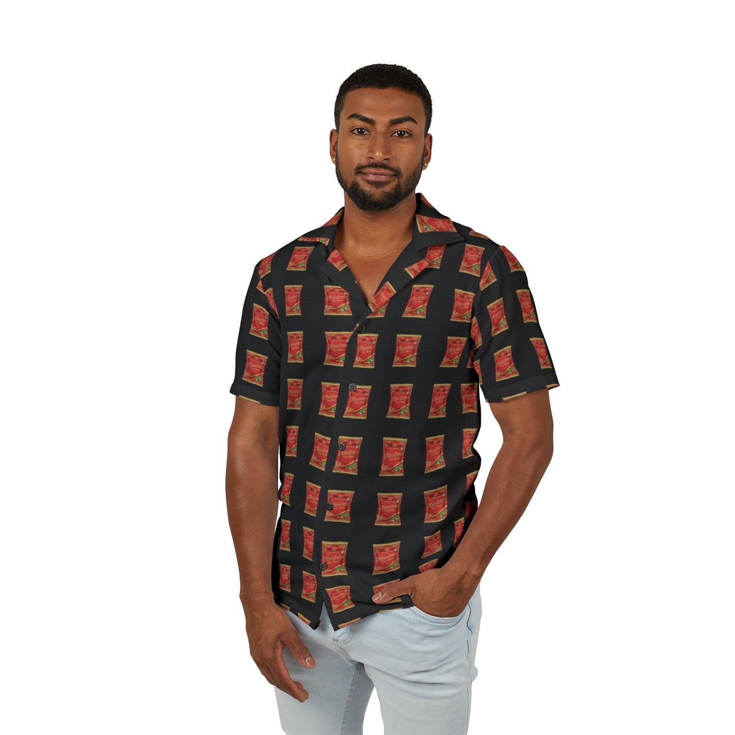 Men's Hawaiian Paan Masala Shirt