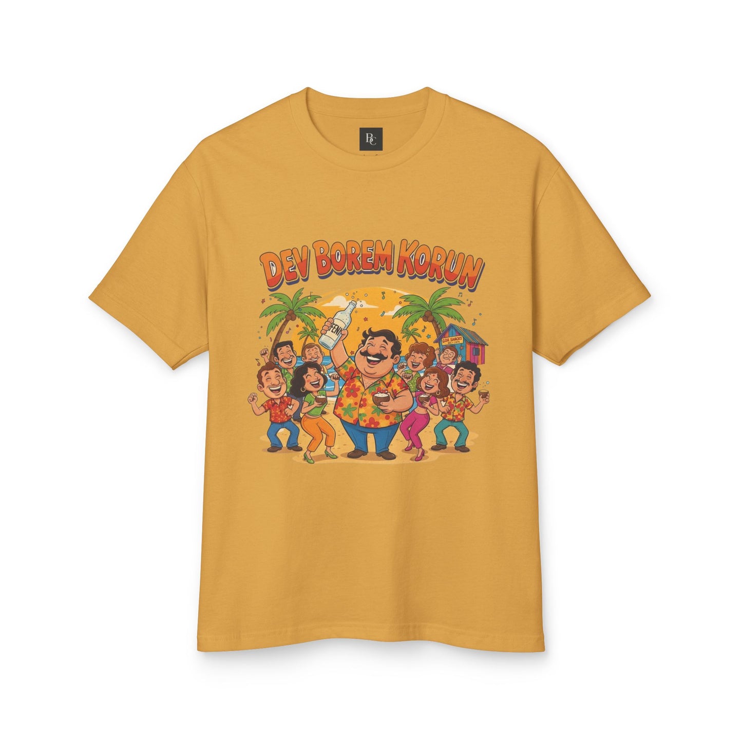 Dev Borem Korun T-Shirt, Unisex Summer Tee, Casual Beachwear, Fun Family Vacation Shirt, Unique Gift for Holidays