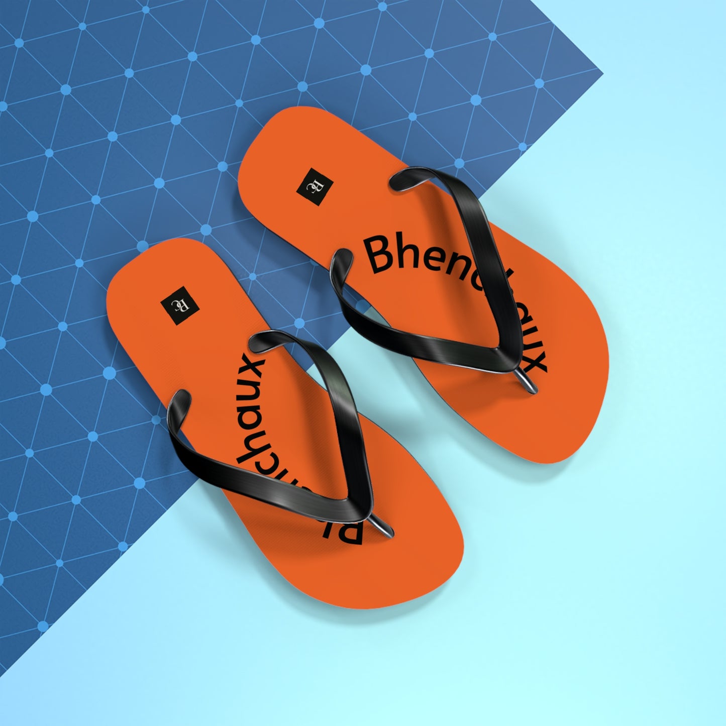BC Vibrant Flip Flops, Beach Sandals, Summer Footwear, Vacation Essentials, Fun Casuals