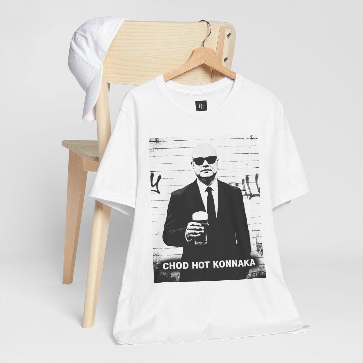 Graphic Tee - Goan Artist 'Chod Hot Konnaka' Banksy Style