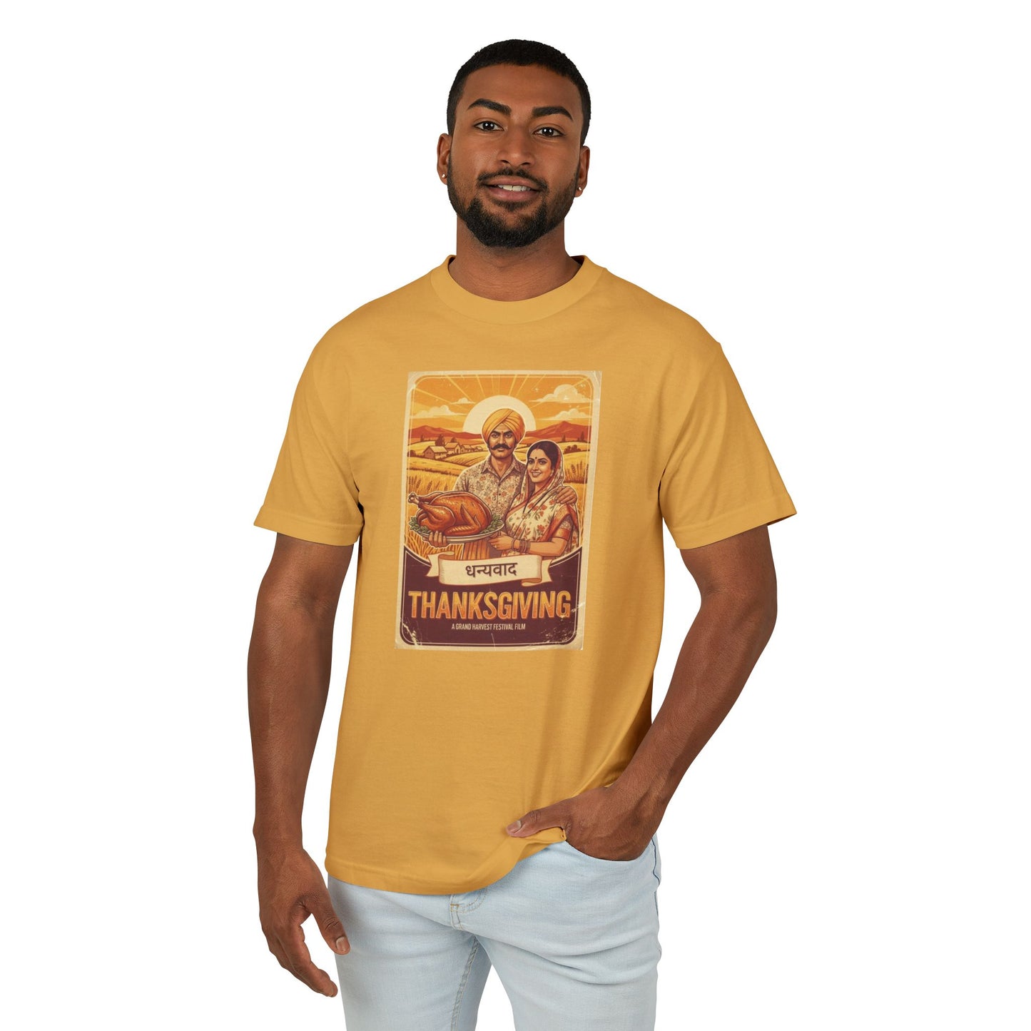 Special Thanksgiving Graphic Tee, Unisex Heavyweight Cotton T-Shirt, Vintage Inspired Fall Apparel, Cozy Thanksgiving Gift, Autumn Fashion