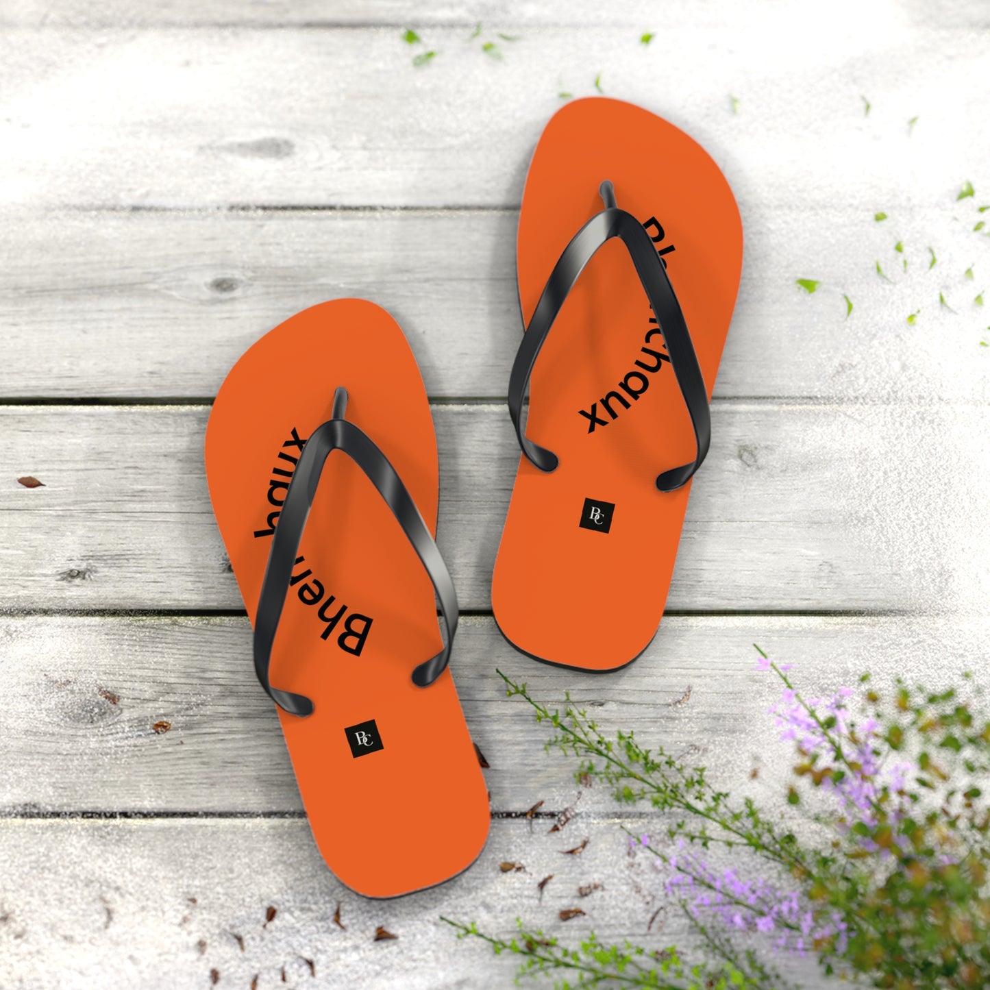 BC Vibrant Flip Flops, Beach Sandals, Summer Footwear, Vacation Essentials, Fun Casuals