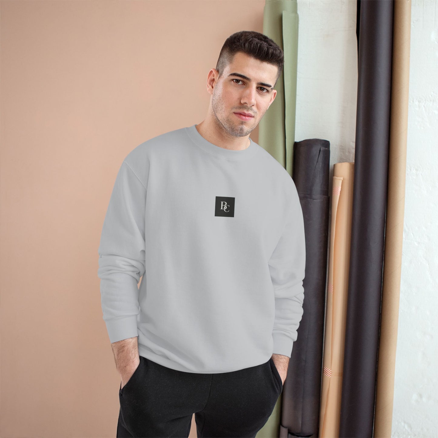 BC x Champion Sweatshirt | Cozy, Casual Apparel for Everyday Wear, Gift for Birthdays, Holidays, or Athletes | Trendy Unisex Fashion