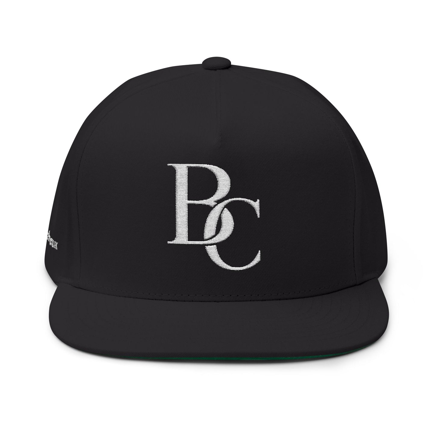 BC Stylish Embroidered Flat Bill Cap | Cool Headwear for Sports, Daily Wear, Gifts, Casual Style, Outdoor Activities