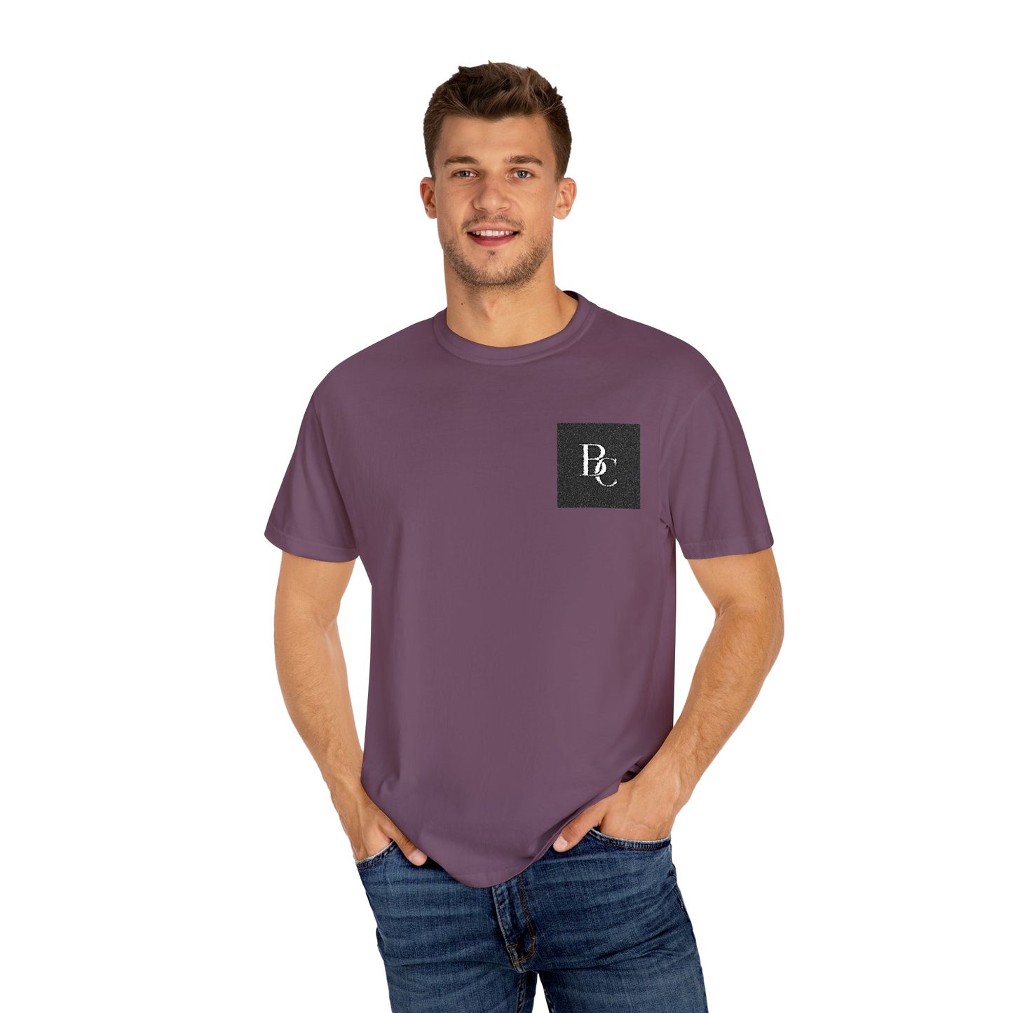 Monogram T-shirt - Simple and Classy Unisex Garment-Dyed Tee