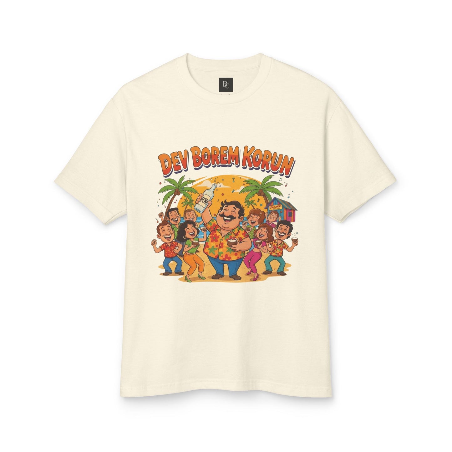 Dev Borem Korun T-Shirt, Unisex Summer Tee, Casual Beachwear, Fun Family Vacation Shirt, Unique Gift for Holidays