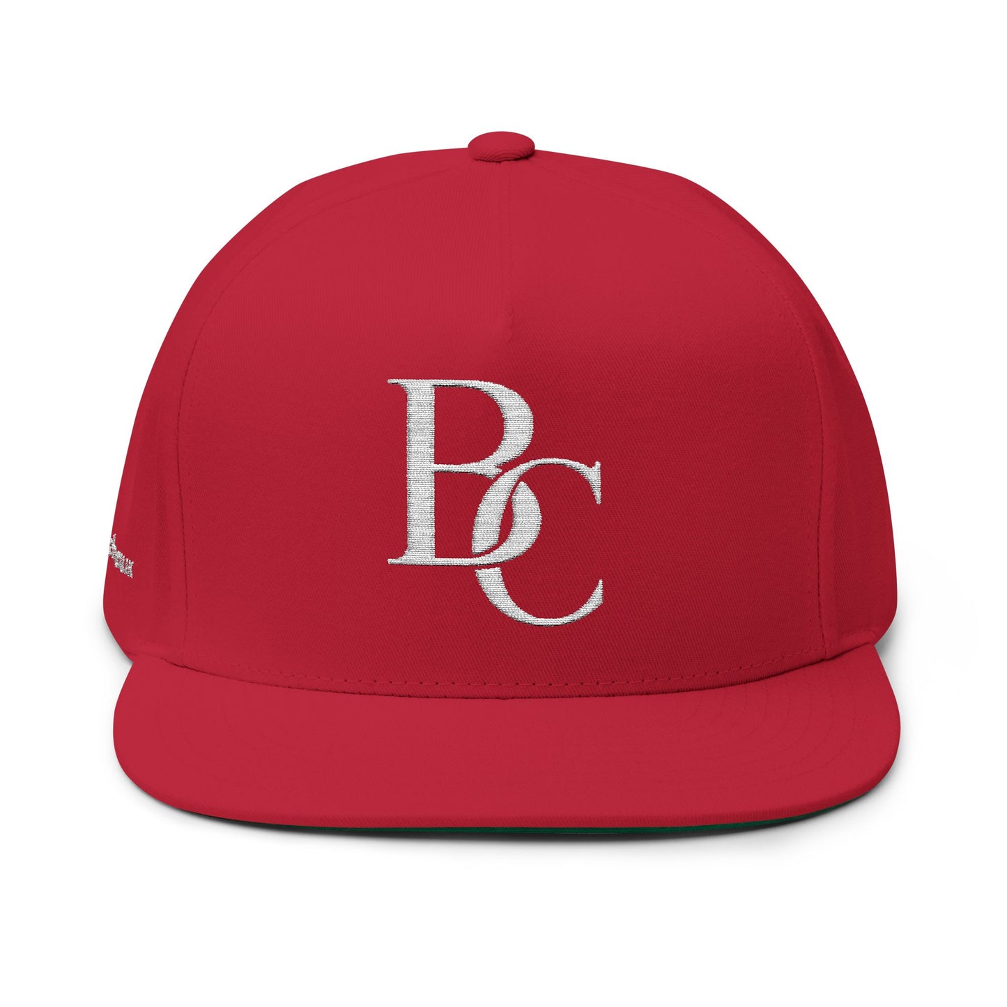 BC Stylish Embroidered Flat Bill Cap | Cool Headwear for Sports, Daily Wear, Gifts, Casual Style, Outdoor Activities