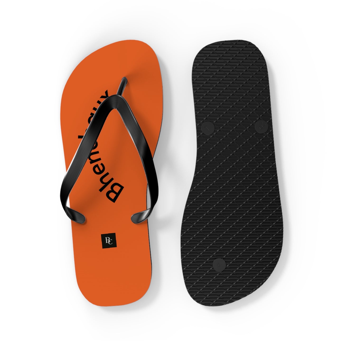 BC Vibrant Flip Flops, Beach Sandals, Summer Footwear, Vacation Essentials, Fun Casuals
