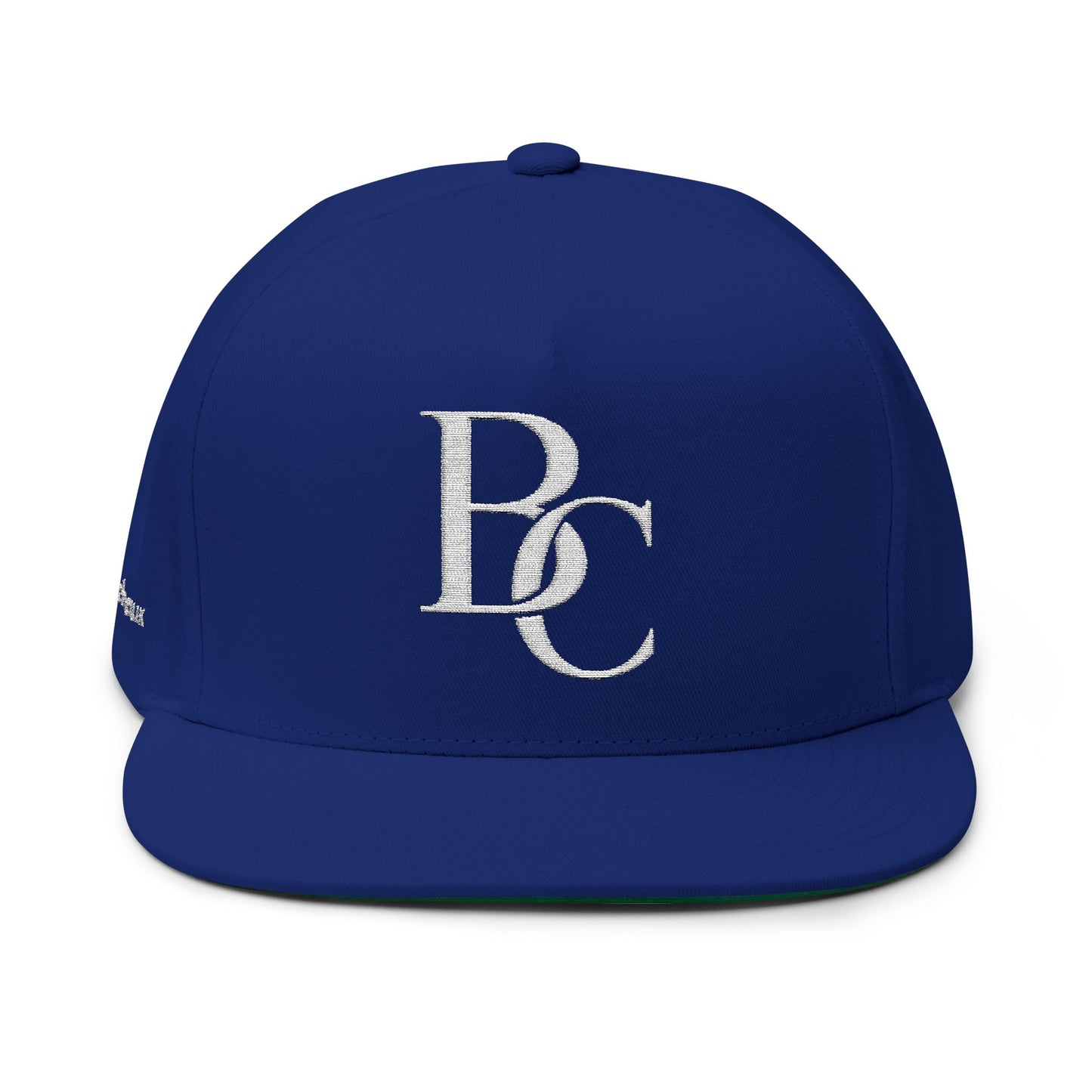 BC Stylish Embroidered Flat Bill Cap | Cool Headwear for Sports, Daily Wear, Gifts, Casual Style, Outdoor Activities