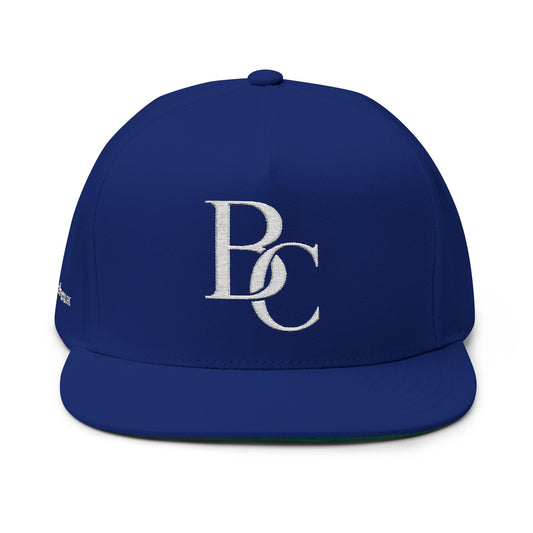 BC Stylish Embroidered Flat Bill Cap | Cool Headwear for Sports, Daily Wear, Gifts, Casual Style, Outdoor Activities