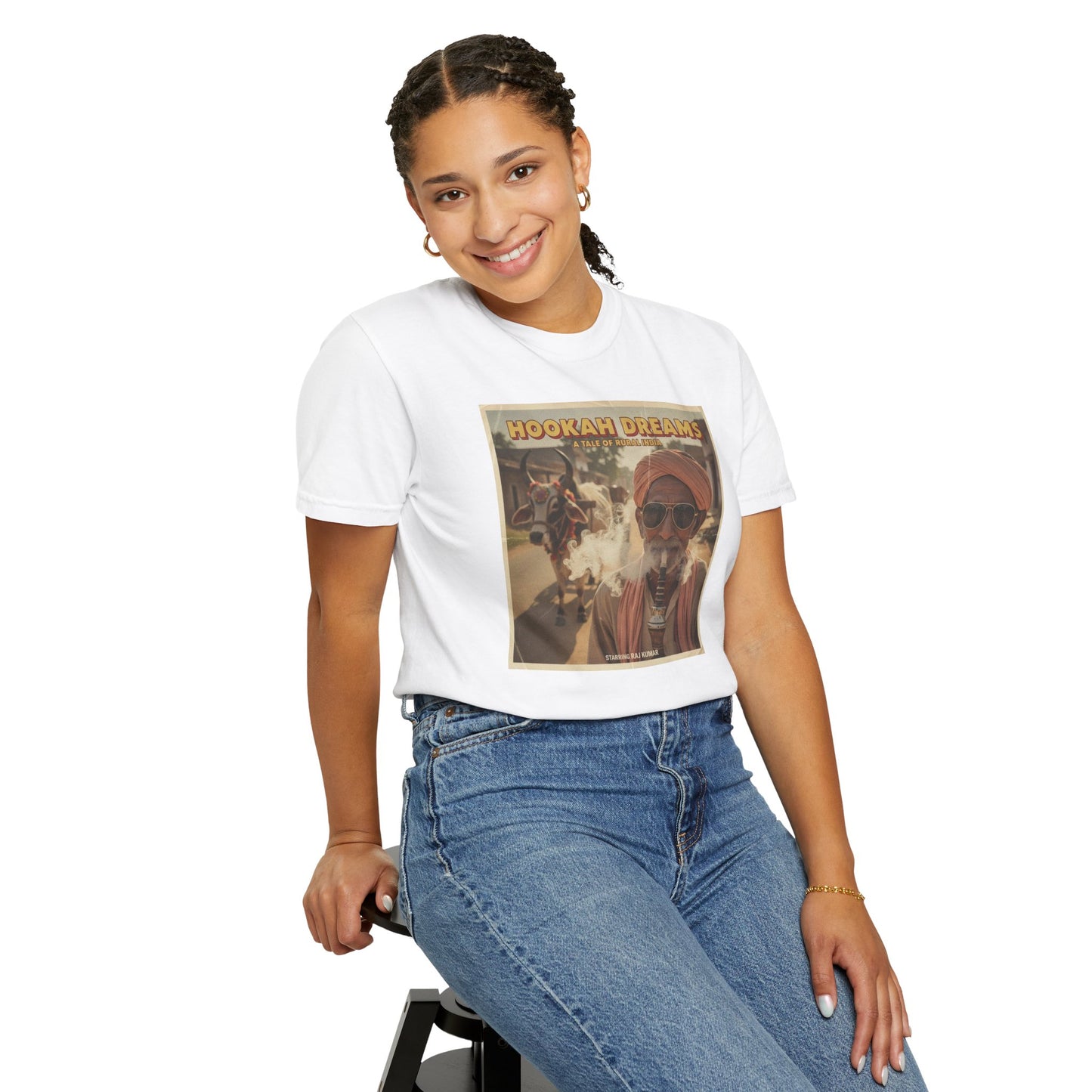 Hookah Dreams Unisex Garment-Dyed T-shirt