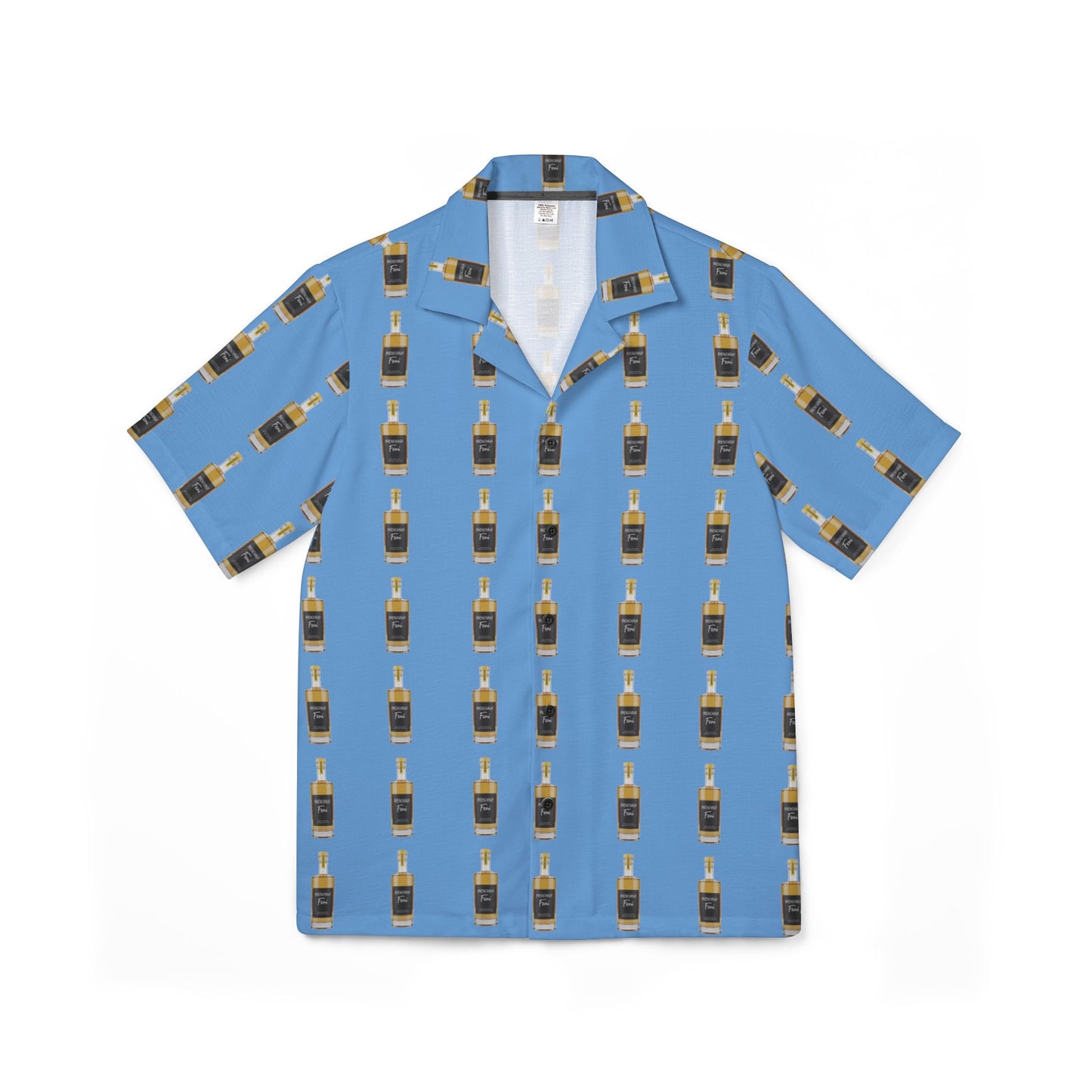 Men's Feni Camp Shirt, Casual Summer Shirt, Vacation Wear, Beach Shirt, Eco-friendly Fashion