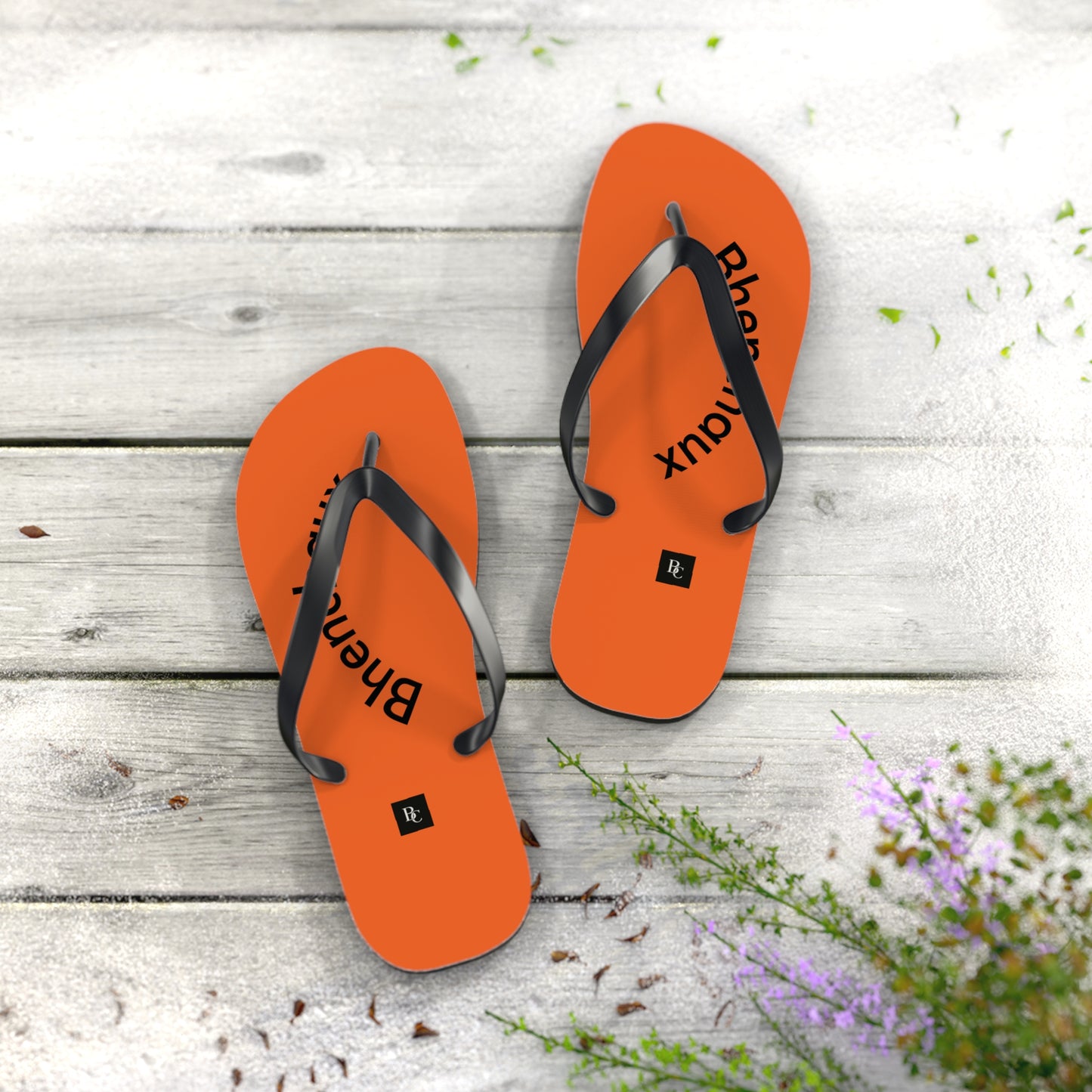 BC Vibrant Flip Flops, Beach Sandals, Summer Footwear, Vacation Essentials, Fun Casuals